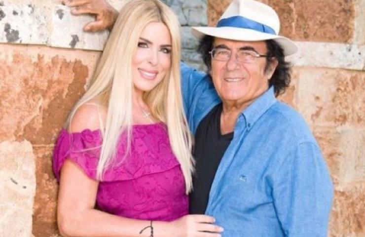 Al Bano con la compagna Loredana Lecciso