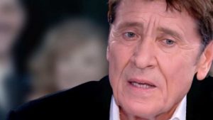 Gianni Morandi addolorato