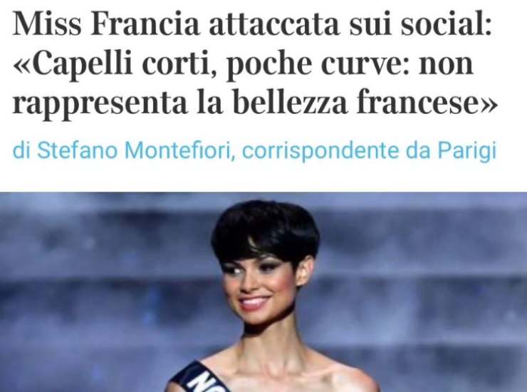 Miss Francia: le critiche - metropolinotizie.it