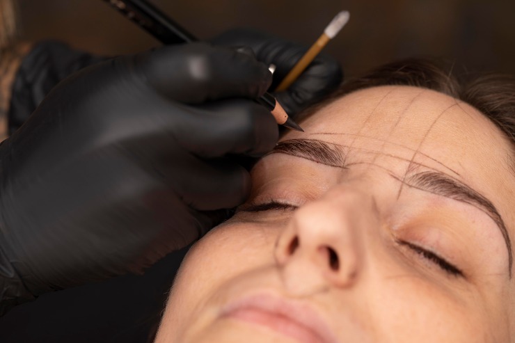 Microblading sopracciglia