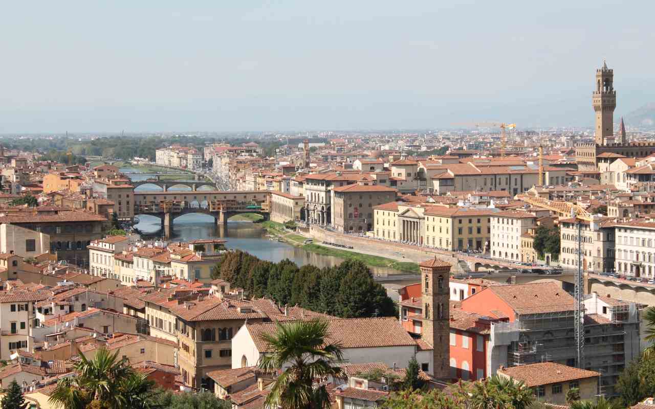 Vista della città di Firenze